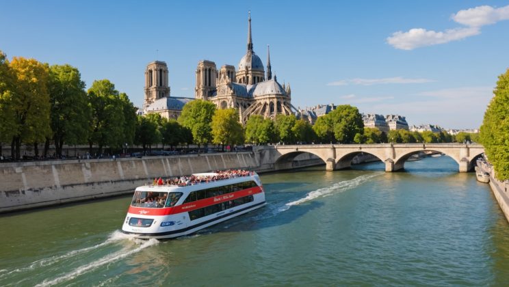 Découvrez Paris Autrement : Explorez la Ville Lumière avec le Service Fluvial Hop-On Hop-Off